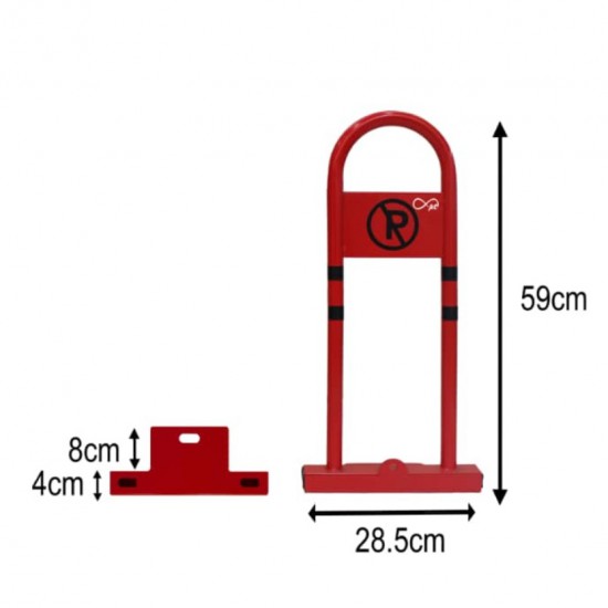 قفل پارکینگ دستی28.5×59